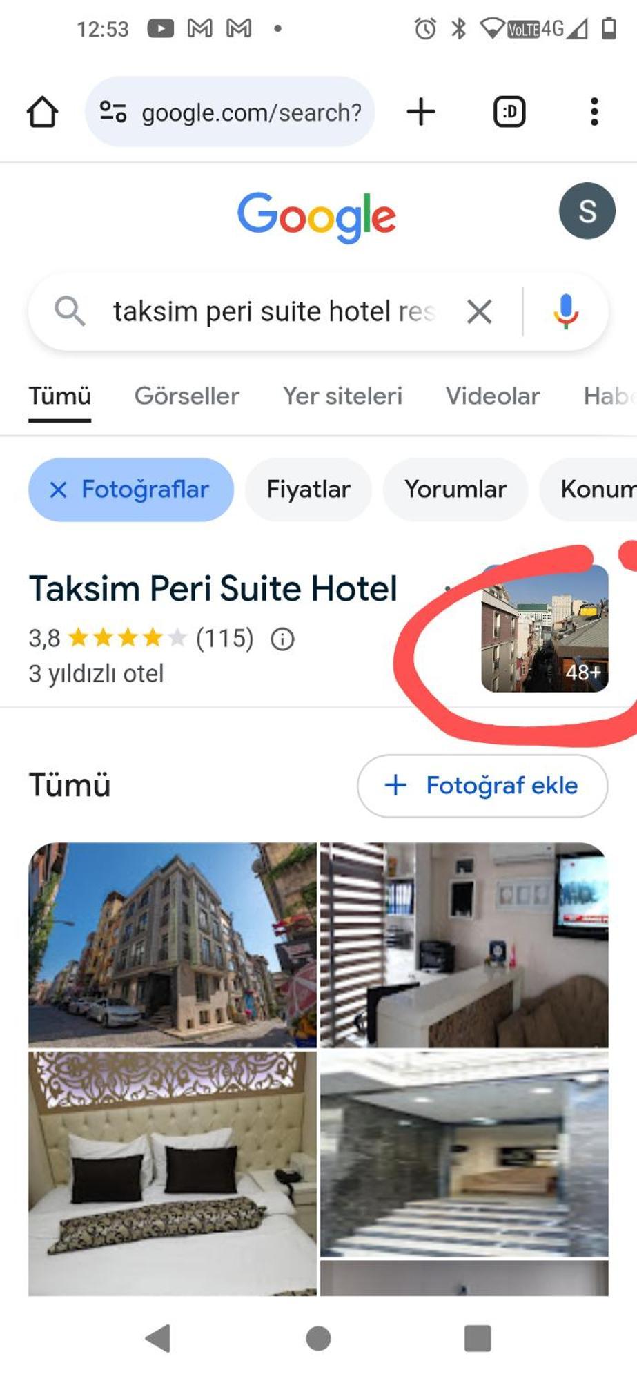 Taksim Peri Suite Estambul Exterior foto